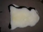 Long Wool Sheepskin Floor Rug Standard