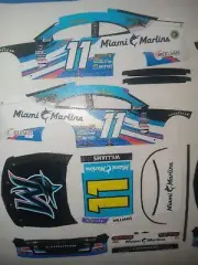 2024 Josh Williams #11 Miami Marllins1/64 Peel&Stick Decals
