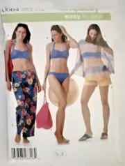 Simplicity Pattern 0664 Pants Shorts Top Swimsuit Sewing Craft Project 664 (H)
