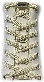 [PUGONGYIN] Elastic Laces For Trainers Adults and Kids, Tieless Flat Shoelaces No Tie Elastic Lock Shoe laces Suitable for Sneakers Hiking Shoes Board Shoes Casual Shoes Boots