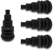 4 Pcs Universal Firewall Boot, Safe and Convenient Firewall Grommet Kit Can Accommodate 3/8 Inch to 1 Inch Wire Bundles, Quick And Easy Grommet Compatible with Any Vehicle