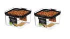 2 x Sistema Ultra Tritan Container 460ML Airtight Impact resistant Food Storage