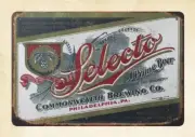 plaques online Selecta Prime Beer COMMONWEALTH BREWING metal tin sign