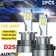 2x AUXITO D2S D2R LED Headlight Bulb Conversion Kit White 6000K HID Xenon Bright (for: Renault)