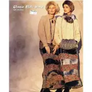 NWT Classic Elite Yarns 469 Stockholm Sweden Cardigan Sweater Knitting Pattern