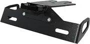 WAASE License Plate Holder Frame with LED Light Tail Tidy Compatible with Kawasaki ER6N ER6F ER-6N ER-6F Ninja 650 2012 2013 2014 2015 2016