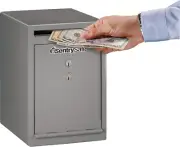 Sentrysafe Depository Safe with Dual Key Lock, Steel Drop Slot Safe for Offices
