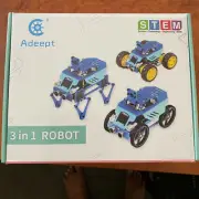 Adeept 3-in-1 STEM based Raspberry Pi Robots Kit for smart kids!