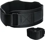 Back Support Weight Lifting Belt, Gym Workout Powerlifting Waistband, Gym Fitness Strength Training Waistband for Squats, Lunges, Deadlift, Thrusters