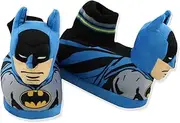 [DC Comics] Batman Toddler Kids Plush 3D Head Sock Top Slippers