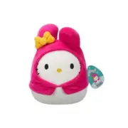 Squishmallows 8 Inch Soft & Squishy Sanrio Hello Kitty in My Melody Hoodie Plush