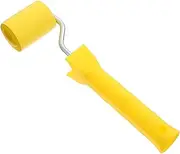Veemoon Flat Pressure Roller Tool for Seam Application Rubber Seam Roller for Wallpaper Vinyl and Sound Insulation Ergonomic Handle for Comfort and Control