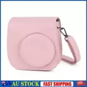 PU Leather Case with Adjustable Shoulder Strap for Instax Mini 11 Accessories