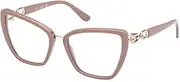 [GUESS] GU50180 057 Shiny Beige 55/18/140 Women's Frame, 057 Shiny Beige, 55/18/140