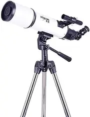 Reflective Monocular Astronomical Telescope, 45° Vertical Optical Telescope with Tripod for 360° Adjustment