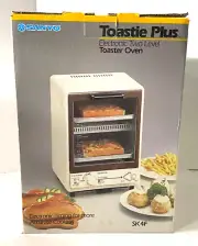 NOS RARE Sanyo Toasty Oven SK-4F Space Saving Toaster Snack Maker JAPAN NEW