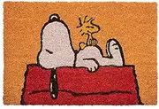 Grupo Erik Snoopy Door Mat | 15.7 x 23.6 inches - 40 x 60 cm | Coconut Coir | Eco Friendly 100% | Indoor Door Mat & Outdoor Door Mat | Snoopy Gifts | Peanuts Snoopy