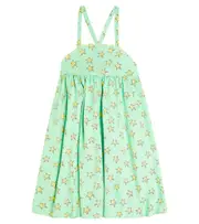 [Stella McCartney Kids] Stella McCartney Kids Printed dress Y 3 green
