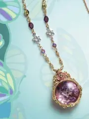 Limited Anna Sui Perfume Bottle Motif Necklace Smile on the Runway Collaboration