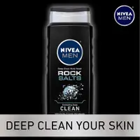 在飛比找蝦皮購物優惠-Nivea Men 男性專用岩鹽沐浴露