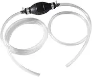 MOSA STORE Gasoline Siphon Hose,Fuel Transfer Pump with 2 Eco-Friendly Hose (15mm)Siphon Pump Fuel Transfer Pump for Gasoline Oil Water Fuel Diesel