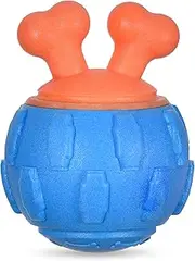 Wags & Wiggles: Bone in Ball Floatable Squeaker Toy