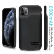 Rechargeable Battery Power Charger Case For iPhone 11 Pro Max Tough Armor Cover