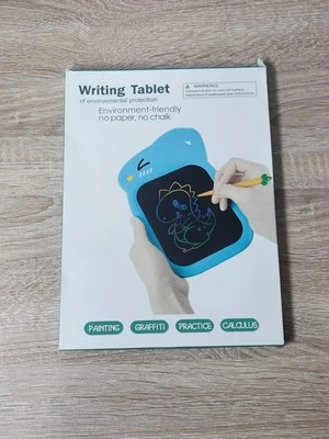 8.5 inch Colorful Doodle Board Drawing Pad LCD Writing Tablet Ages 3+ Blue Bunny