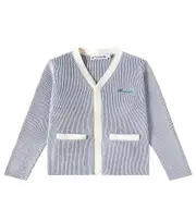 [Bonpoint] Bonpoint Albert cotton cardigan Y 14 blue
