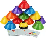 Yardwe Toy Cups Toys for Toddlers Colorful Learning Game for Boys and Girls