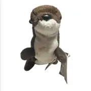 VTG 1999 Wild and Wonderful River Otter Beanbag Plush by Wildlife Artists NOS