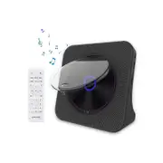 CD Player with Bluetooth Home CD Player with LED Screen-Black