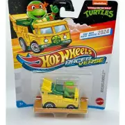 Hot Wheels Racer Michelangelo Verse Teenage Mutant Ninja Turtles