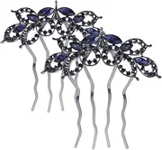 Healeved Rhinestone Hair Piece Wedding Headpieces Bride Side Comb Versatile Use for Brides and Bridesmaids