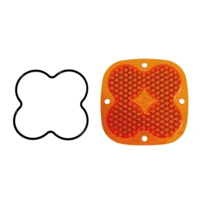 Baja Light Pod Lens Kit Squadron Work/Scene Pattern Factory Amber Universal