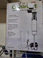 Cuisinart HB-120PC Smart Stick Variable Speed Whisk Immersion Hand Blender