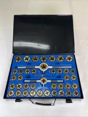 NEW Orion Motor Tech 86pc Tap and Die Set in SAE and Metric In Metal Case Chrty