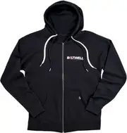 Biltwell Bolts, zip hoodie , color: Black , size: L