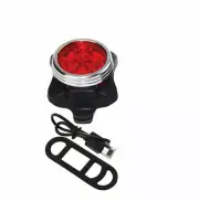USB Rechargeable Red light LED Bicycle Bike Front Headlight and Rear Tail Light