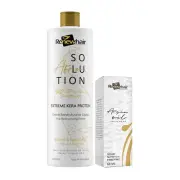 SMOOTH RENEW AFRO KERATIN HAIR SMOOTH RENEW SYSTEM 1000ML + ARGAN OIL 60ML