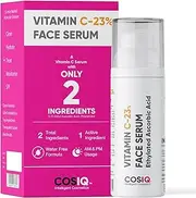 Cos-IQ 23% Vitamin C Face Serum, 30ml – Only 2 Ingredients Highly Stable, Glowing Skin, Reduces Dark Spots & Pigmentation, Non-Irritating Formula & Advanced Molecular Skincare Technology