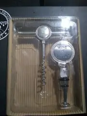 Wine a Little Corkscrew and Wine Bottle Stopper Set 20-847