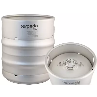 10 GALLON! Torpedo Ball Lock Keg - 10 gal Corny Keg Homebrew Stainless Beer Wine