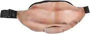 [Veemoon] Prank Fanny Pack for Men Casual Waist Bag with Funny Design Lightweight Waist Pouch for Parties Prank Present for Friends