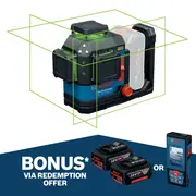 Bosch 18V Professional Line Laser GLL 18V-120-33 CG - 0615A5006H