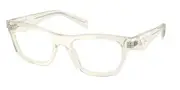 Prada PR B01V 19X1O1 Men's Glasses Yellow Size 52 - Private Health Rebate - Blue Light Block Available