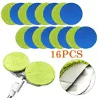 16x Electric Cordless Rechargeable Powered Floor Cleaner Scrubber Mop Cloth Pads