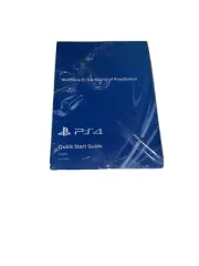PS4 Quick Start Guide Sealed Play Station