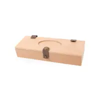 在飛比找蝦皮購物優惠-皮革木筆盒 木質鉛筆盒