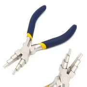 6 Step Jewelry Bail Making Pliers, AngleKai 3-10mm Wire Looping Forming Plier...